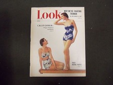 1949 MAY 10 LOOK MAGAZINE - GREAT COVER, PHOTOS & ADS - ST 2832