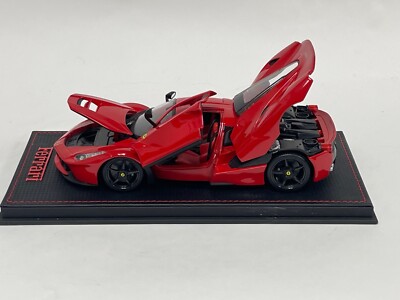 1/18 Maisto Special Edition Ferrari La Ferrari red custom leather