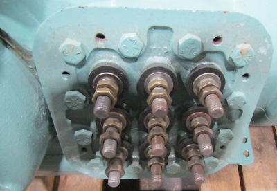 😀NEW BRAINERD 40 HP TWO-STAGE AIR COMPRESSOR 6 CYLINDER 208/230