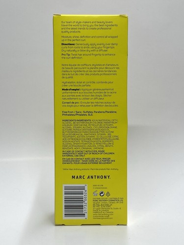 Strictly Curls Curl Envy Cream By Marc Anthony 6 FL OZ 177ml ( Pack 1) - Picture 4 of 5