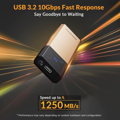 M.2 NVMe PCIe SSD Enclosure Adapter to USB C 3.2 Gen 2 External Enclosure For PC - Bild 4 von 7