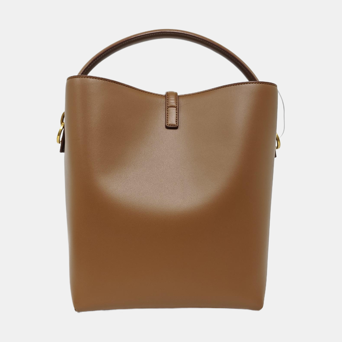 Saint Laurent Ysl Le 37 Gold Logo Hook Closure Glossy - Excellent