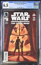 STAR WARS: THE CLONE WARS #1 CGC 6.5 1ST AHSO...