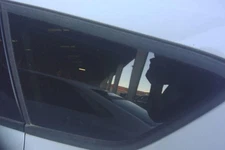 (LOCAL PICKUP ONLY) Driver Quarter Glass Privacy Tint Chrome Belt Moulding Fits 