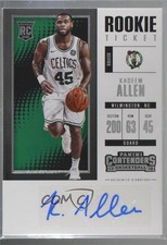 2017-18 Panini Contenders Retail Rookie Ticket Signatures Kadeem Allen Auto 0c2
