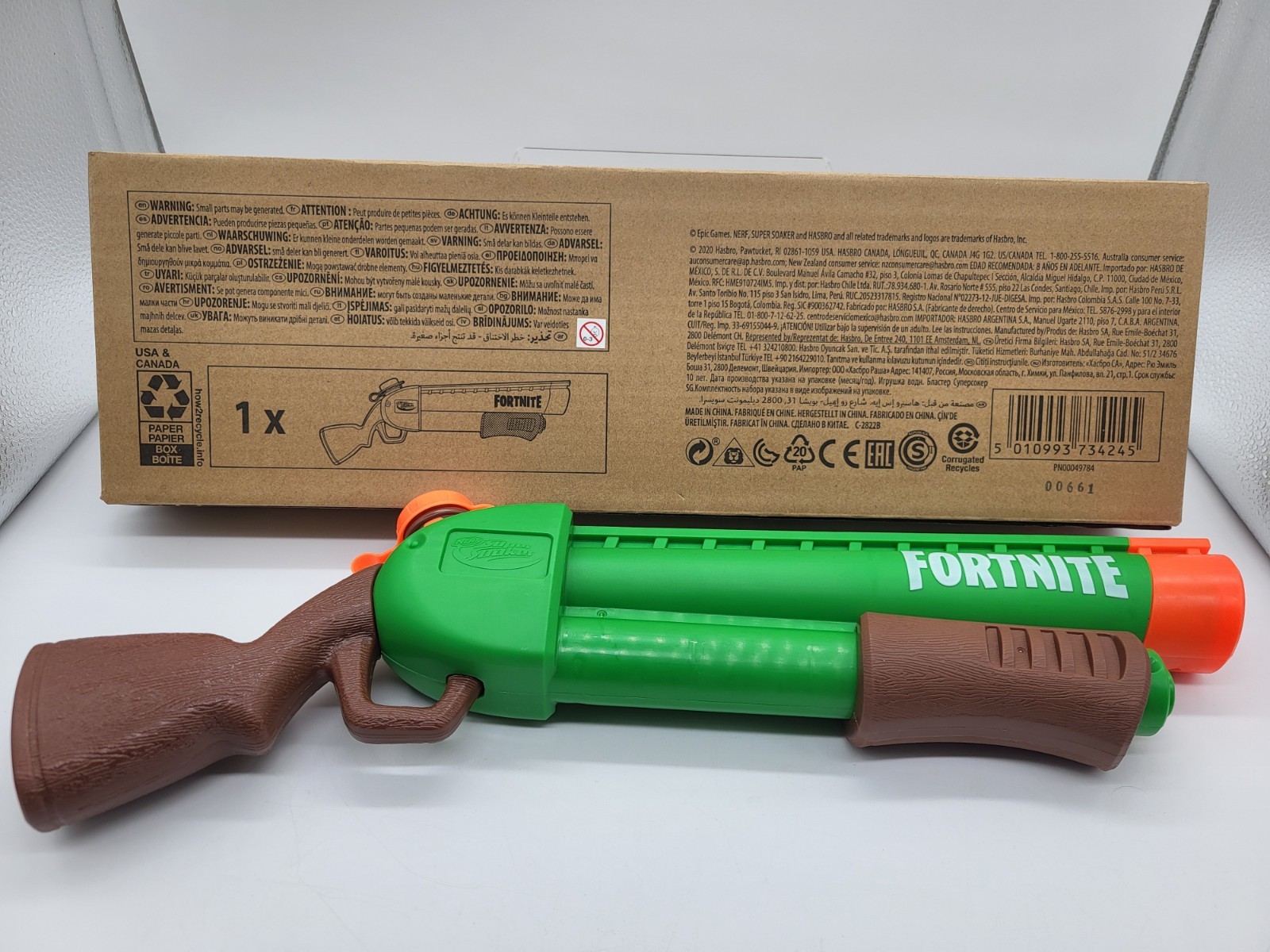 Hasbro Nerf Fortnite 2020 Super Soaker Water Blaster Pump Ac