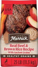 Merrick Healthy Grains Premium Adult Dry Dog Food, Wholesome And Natural Kibble