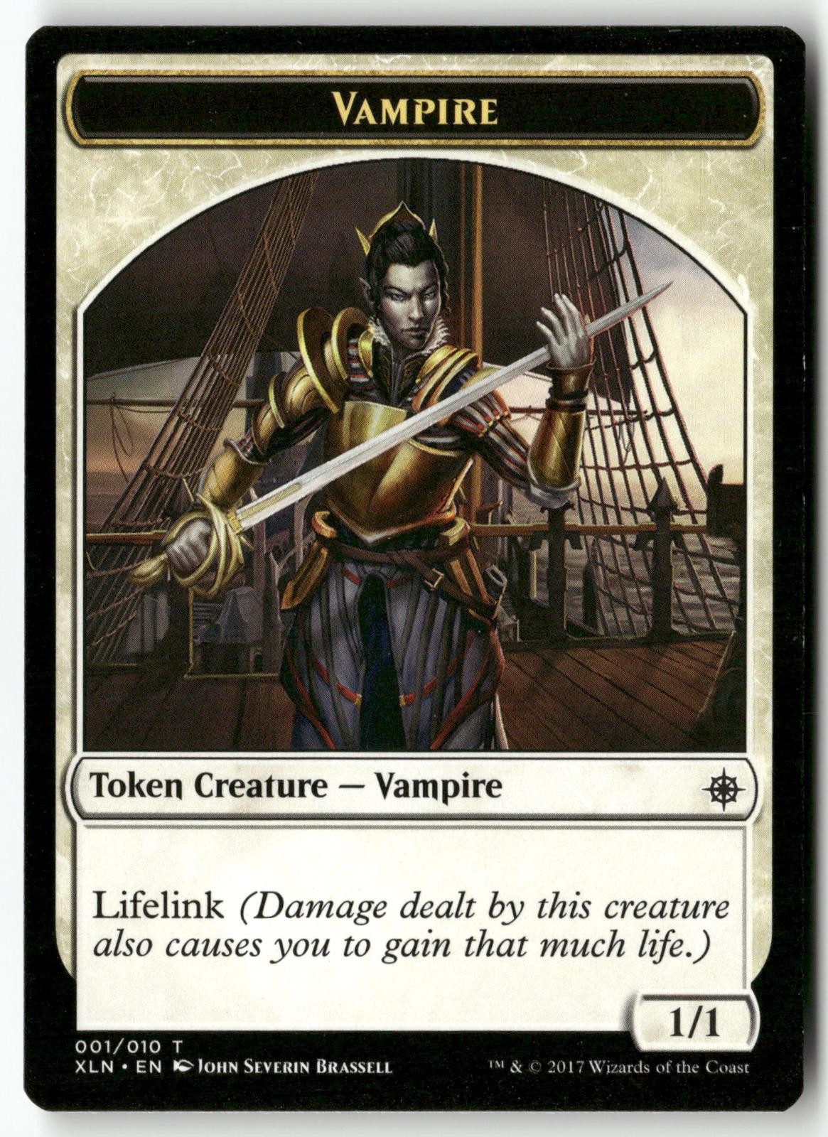Vampire Token 1 XLN Ixalan Token LP