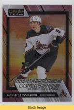 2023-24 O-Pee-Chee Platinum Marquee Rookies Sunset Michael Kesselring READ 0px0