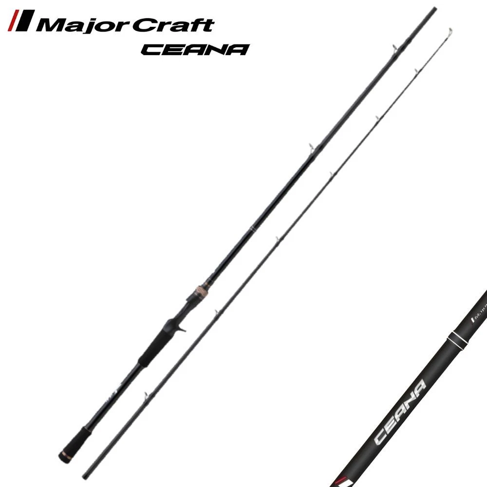 MAJOR CRAFT Freshwater Fishing Baitcasting Rod CEANA PIKE CUSTOM CNC-802XXH