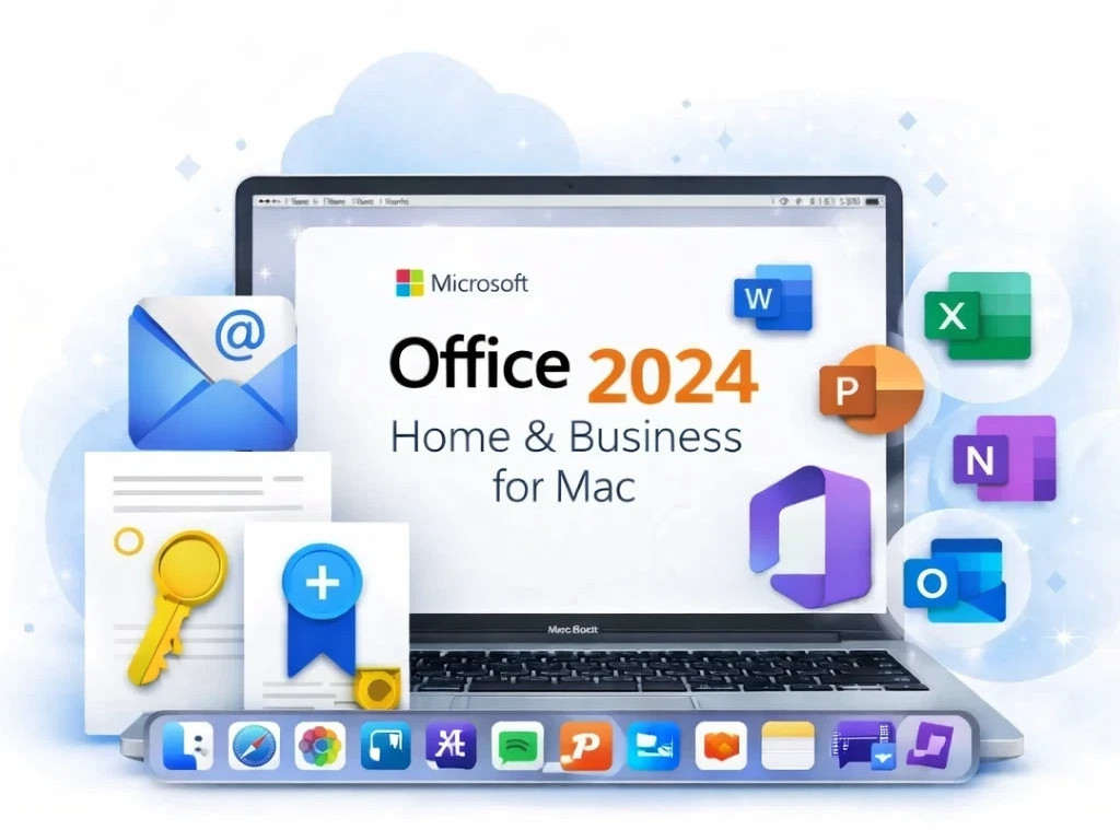 Microsoft Office 2024 Home & Business for Mac - Lifetime Licence