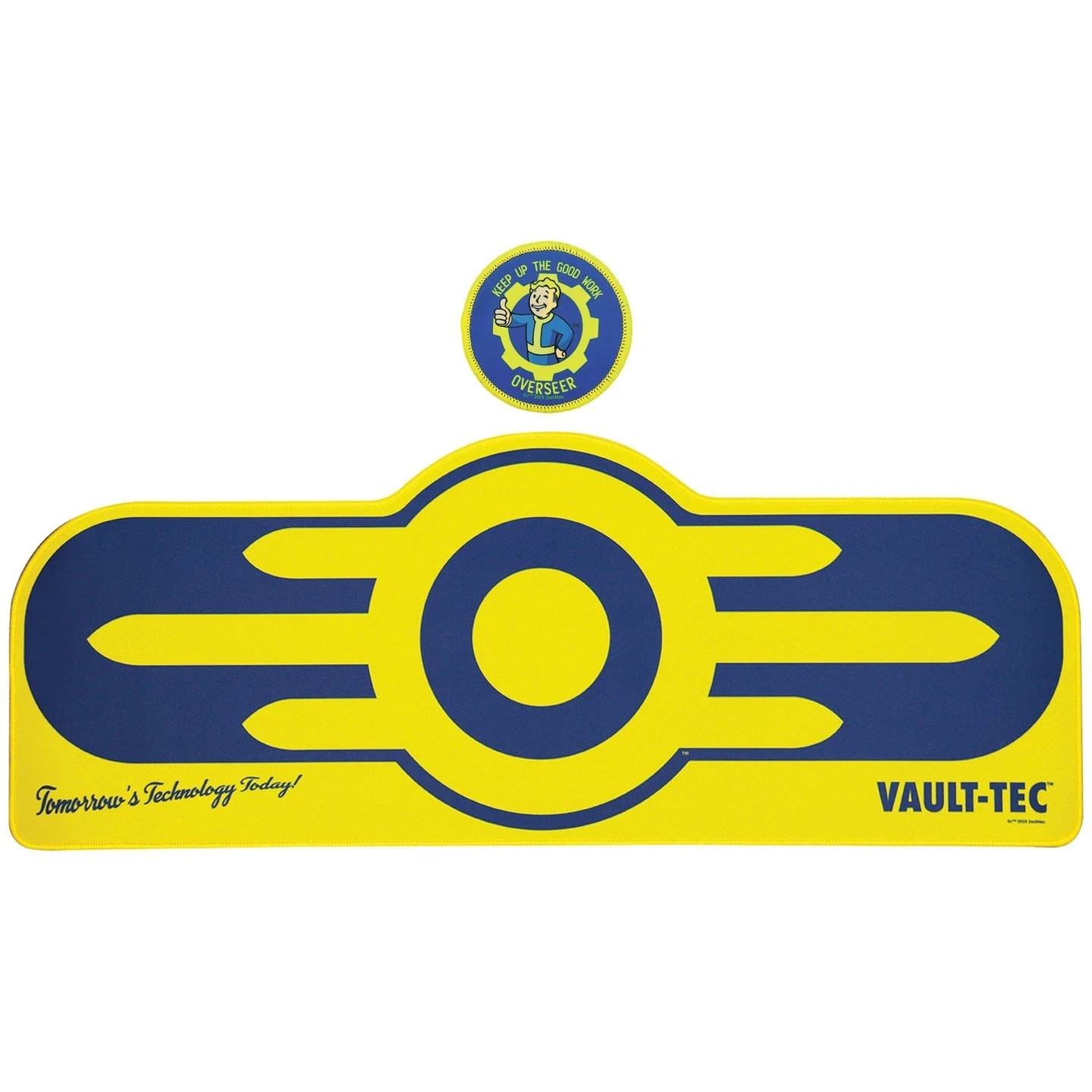 Fallout Vault-Tec XL Desk Pad & Coaster Set – 800x300mm Non-Slip Licensed Mat
