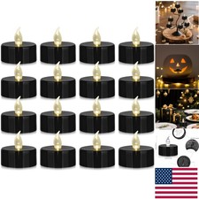 12-Pack Flameless LED Tea Lights - Safe, Long Lasting, Perfect for Decor