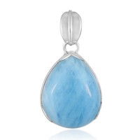 Cavill Aquamarin SilberanhäNger 30Ct TropfenföRmig 925 Sterling Schmuck Damen
