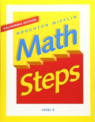 Math Steps Level K (California Edition)