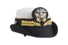 Women  s Navy Admiral Officer Hat   Naval Captain Dress Cap