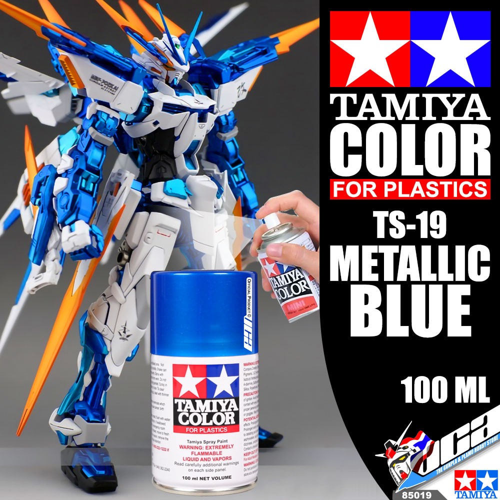 Tamiya TAM85019 TS-19 Metallic Blue Lacquer Spray Paint for gunpla model kit
