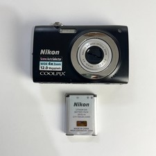 Nikon Coolpix S2500 Black Digital Camera + Battery *Spares & Repair*