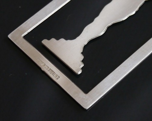 Authentic Tiffany & Co. Bookmark Atlas Sterling Silver #6305 - Picture 6 of 7