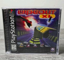 Wipeout XL (Sony PlayStation 1, 1996) Complete CIB Black Label. Game Has Scratch