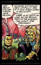 1993 River Group Plasm Zero #14 Sad about the Centurion. Nice fellow...