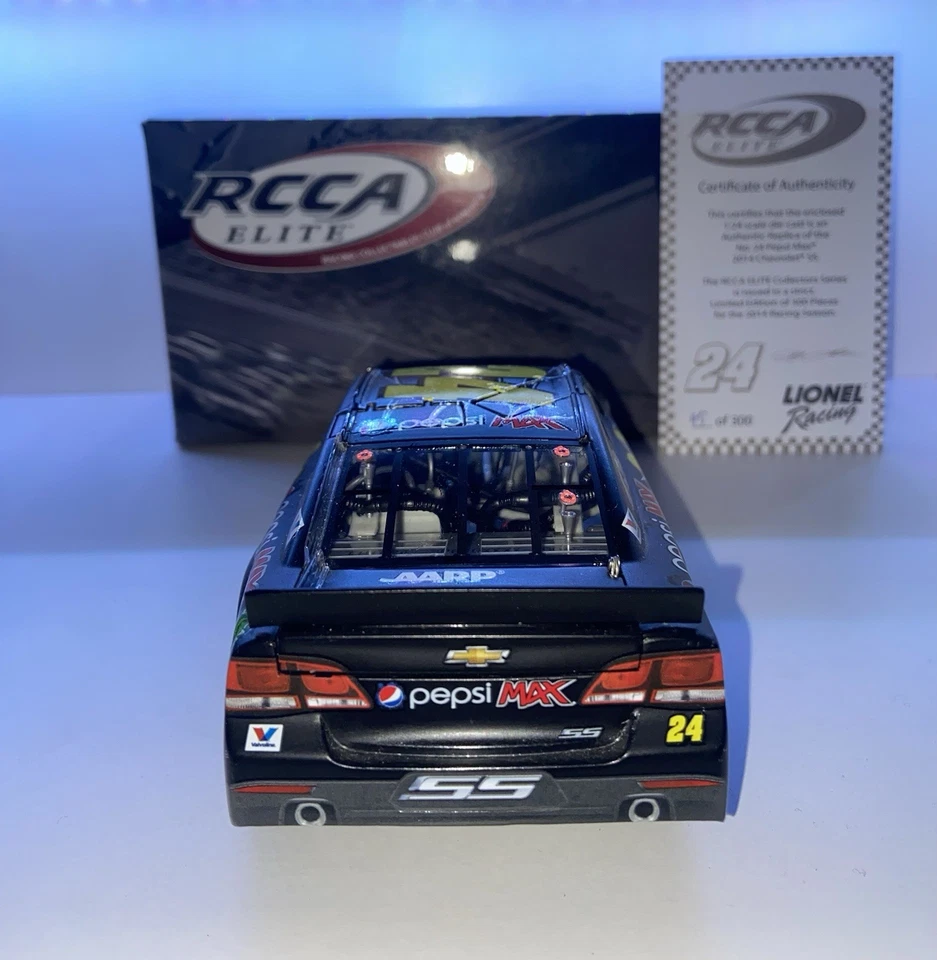 Jeff Gordon Pepsi Max 2014 1/24 Elite 1/24 NASCAR Diecast 45/300 Foto 3 de 4