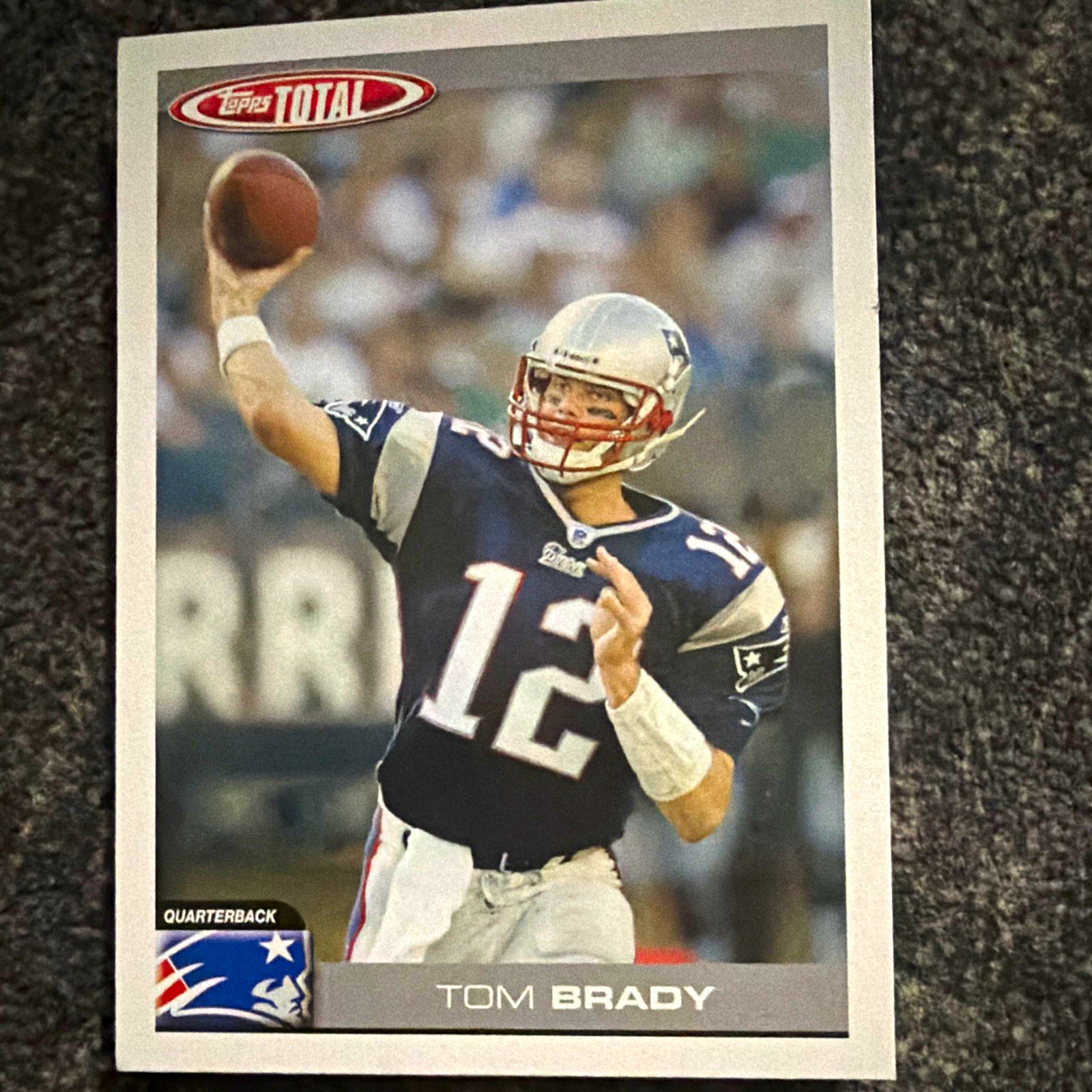 Topps 2004 Topps Total Tom Brady Silver #200 New England Patriots
