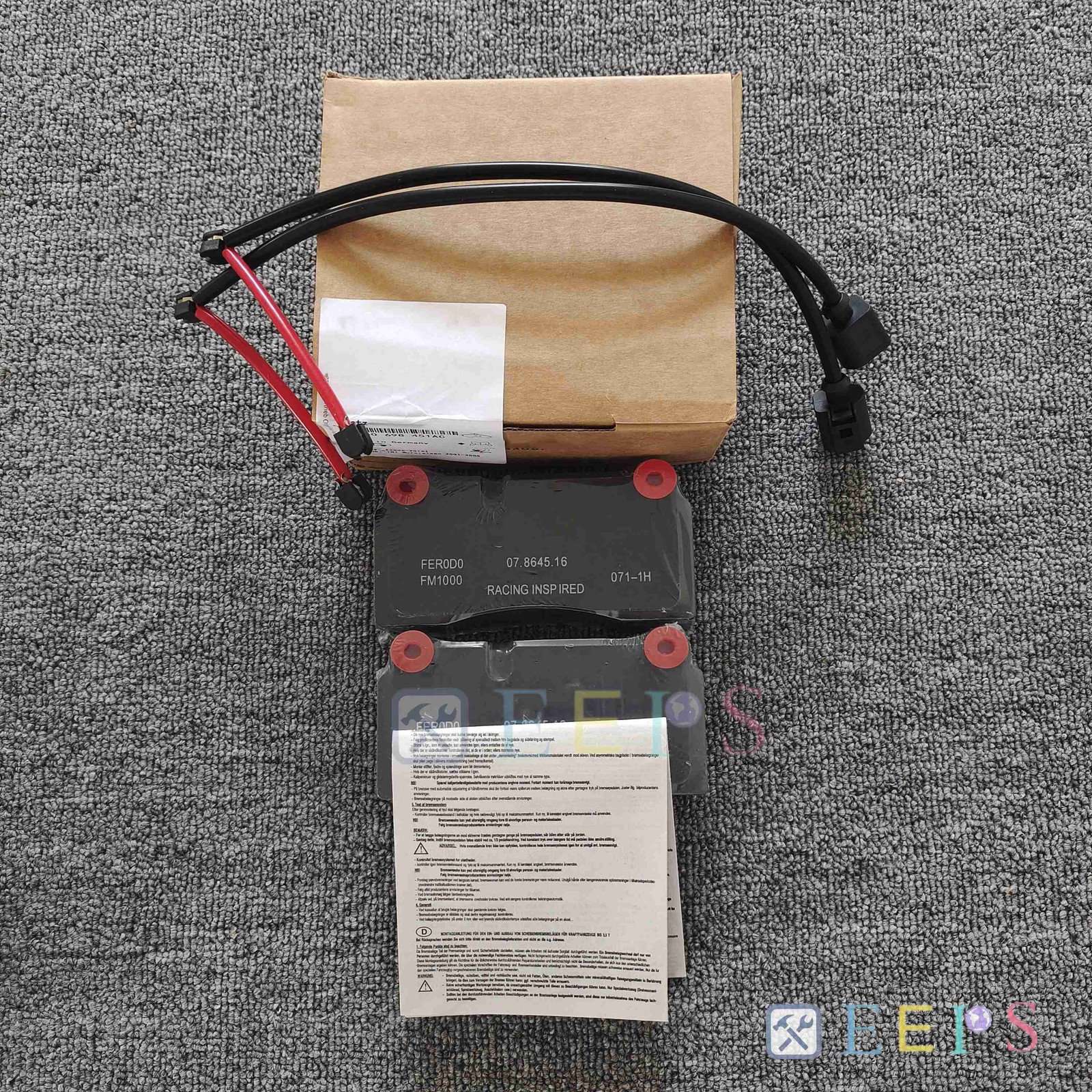 For Lamborghini Huracan Rear Brake Pad Kit With Sensors