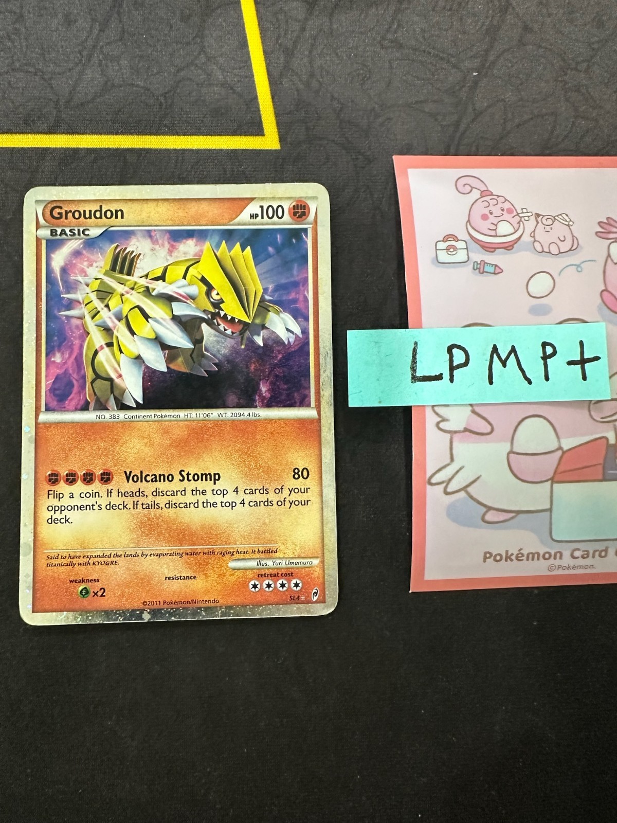 Pokemon Card Groudon Call of Legends Shiny Holo Rare SL4 108 💎LP MP+💎