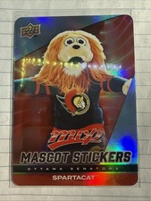 2025-26 UD MVP Spartacat - Ottawa Senators #MS-18 Mascot Stickers