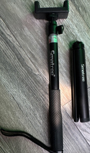 Smatree Stativ iPhone /samsung Kugelkopf faltbar Aluminium für Kamera Smartphone