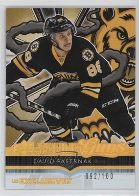 2024 Upper Deck Series 2 Young Guns Renewed Exclusives 92/100 David Pastrnak q2c