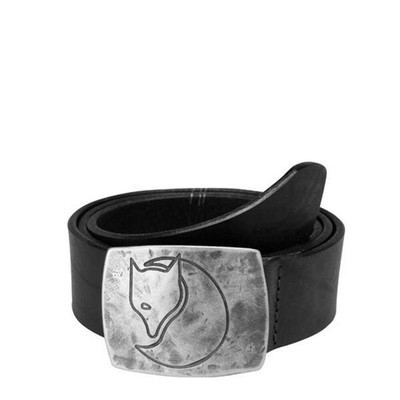 NEW - Official Fjallraven Murena Silver Belt Black