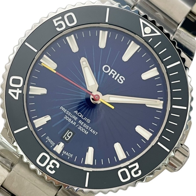 Oris Aquis Date Son Goku Limited Edition Blue Men's Watch 0173377664185