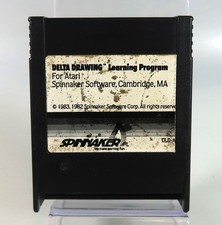 Atari 400/800/XL/XE: Delta Drawing Video Cartridge - Tested  WORKS 