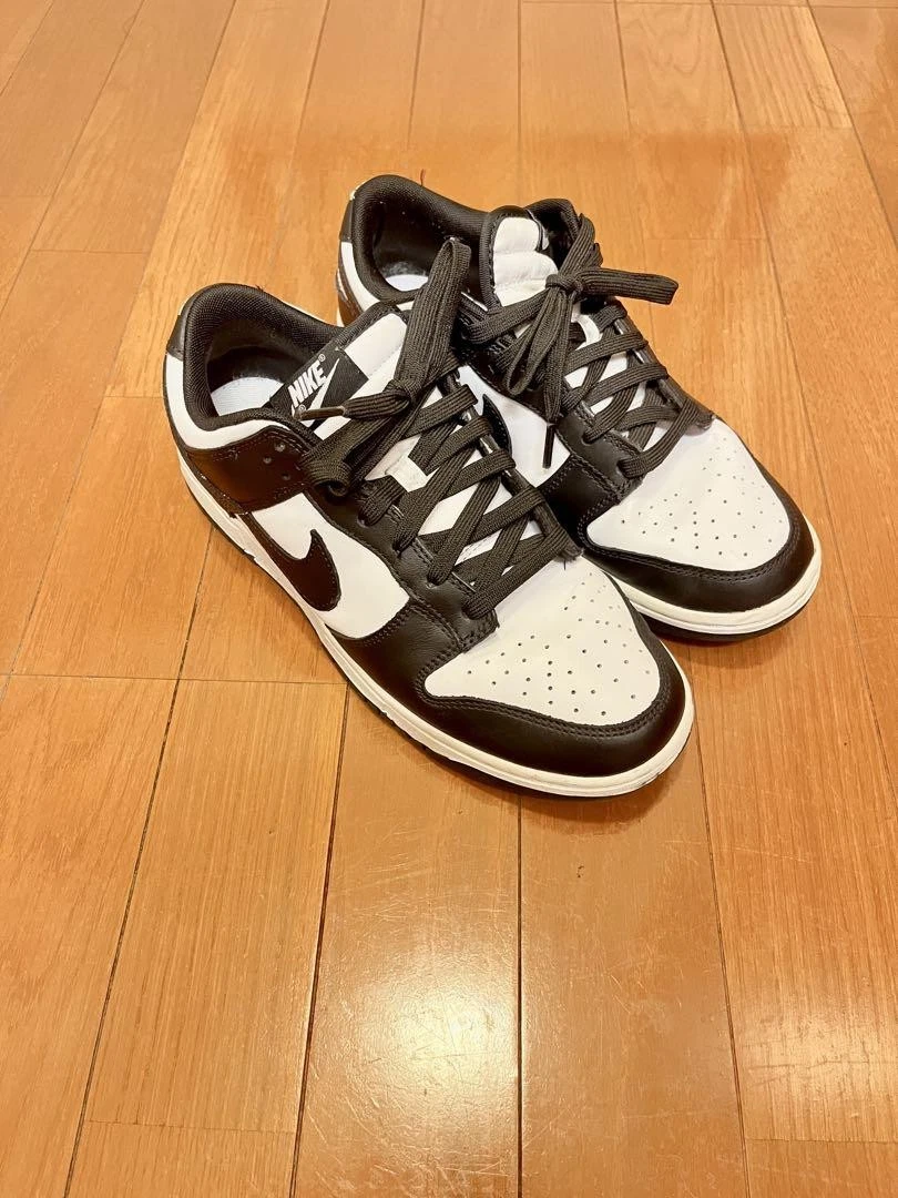 Nike Dunk Low Nero Bianco 9US Sneakers Sportive Uomo