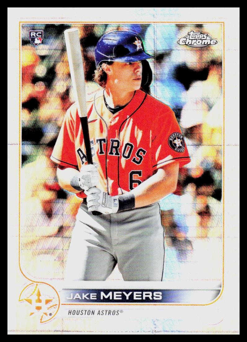 2022 Topps Chrome #114 Jake Meyers Prism Refractor