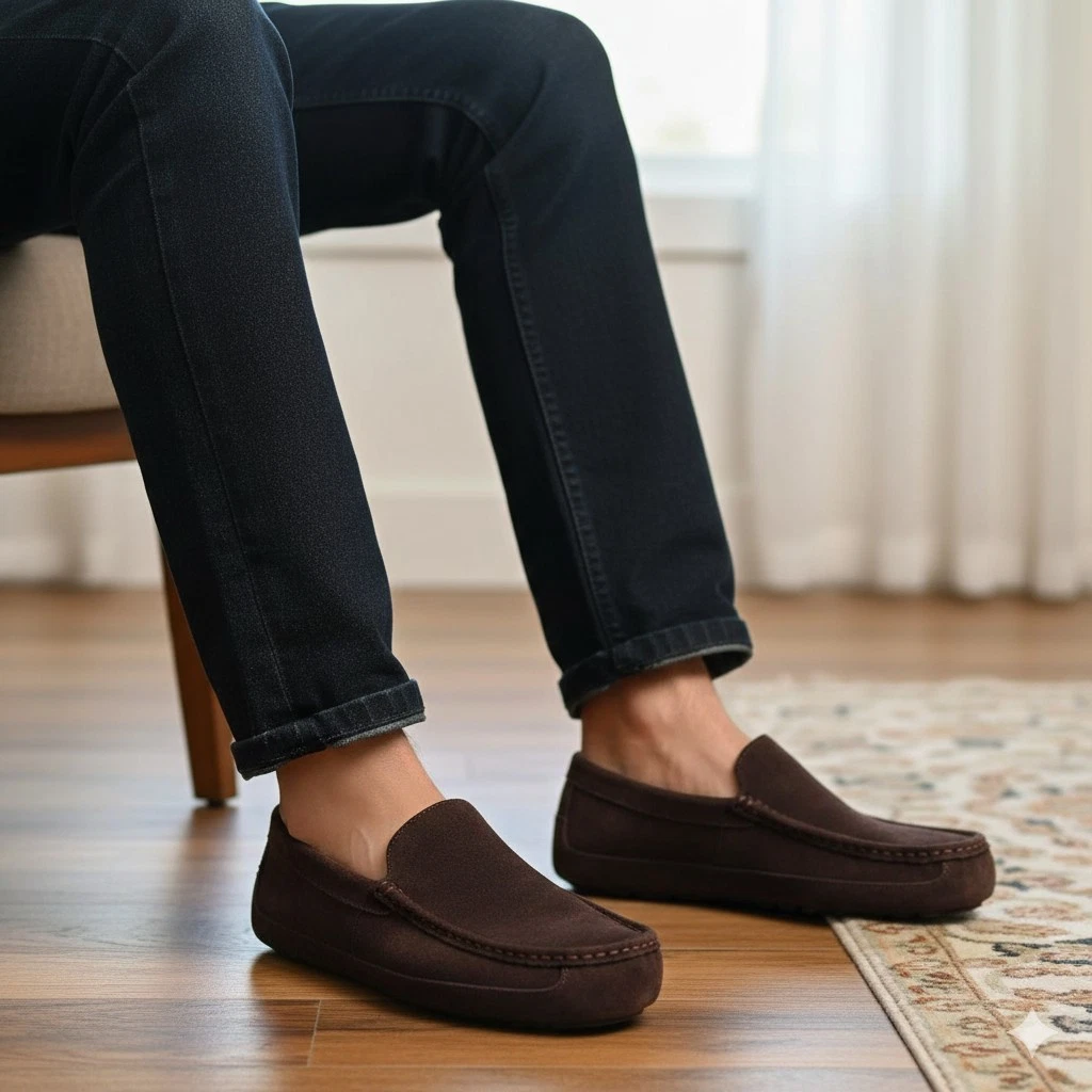 Brown UGG US Size 11 Slippers for Men for sale | eBay display picture 1