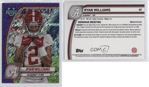 2024 Bowman U Chrome Purple Shimmer Refractor Ryan Williams #53