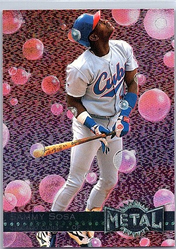 Sammy Sosa #146 1996 Metal Universe card