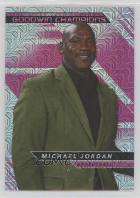 2022 Goodwin Champions Platinum Pink Traxx /299 Michael Jordan #P1 HOF 09gn