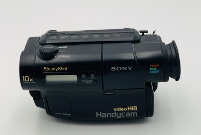 Sony Handycam Hi8 ビデオカメラ 本体 Sony Handycam Vision SteadyShot Video Hi8 CCD-Selling AS IS/Parts