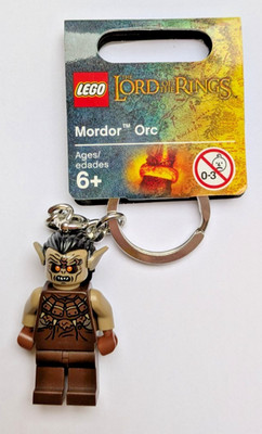 Lego Herr der Ringe 850514 Mordor Ork Minifigur Schlüsselanhänger NEU und Etikett