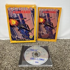 Cobra Command Sega CD CIB Complete W/ Reg Card Tested Working