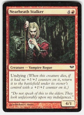 Nearheath Stalker 100 C Dark Ascension MP MTG