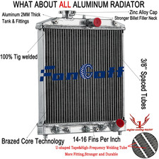 Aluminum Radiator Fits 1992-2000 Honda Civic D15 D16 Ek Eg Acura Integra Gs Ls