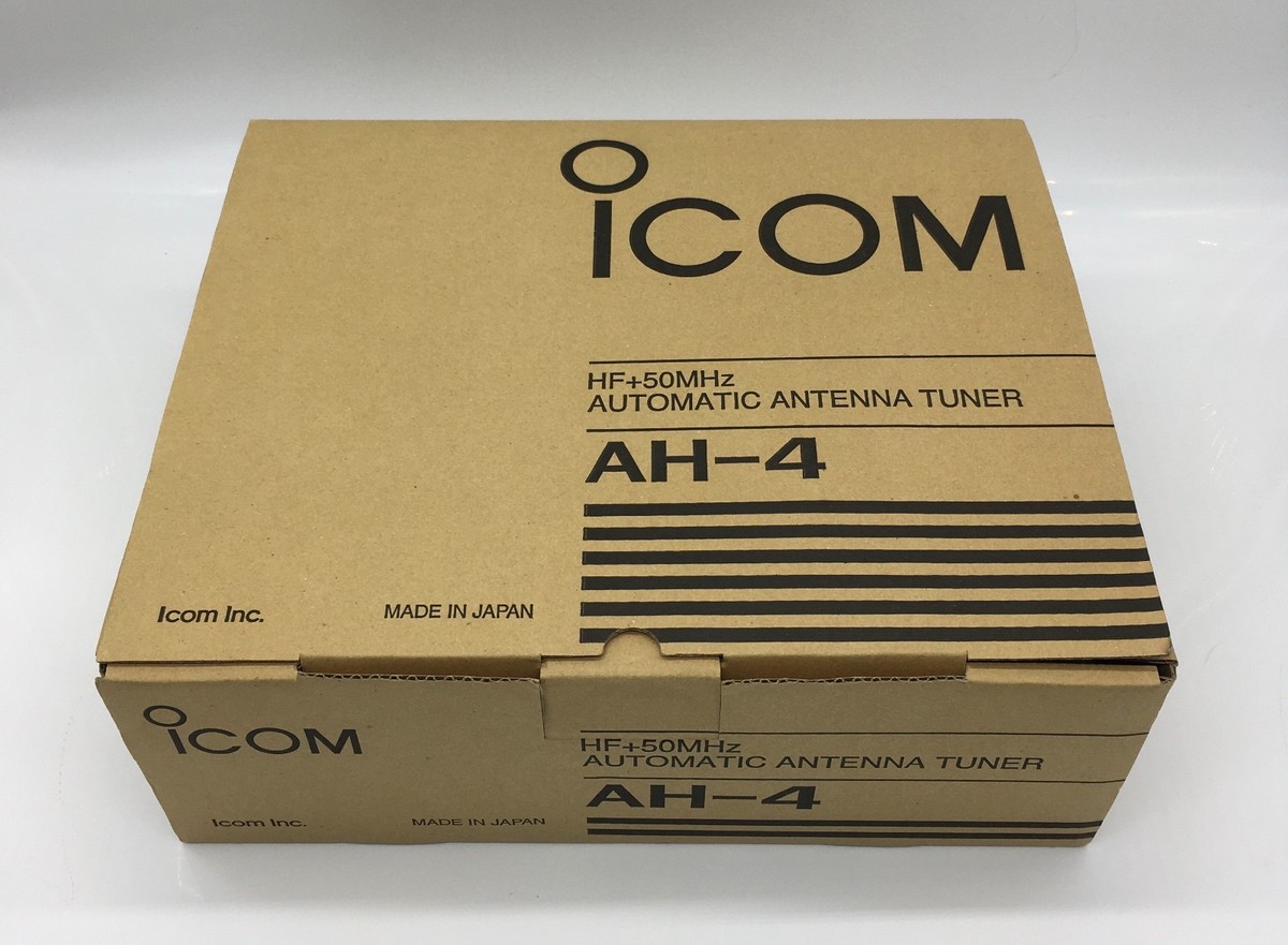 New ICOM HF + 50MHz Automatic Antenna Tuner AH-4 AH4 Unused w