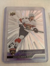 uvis balinskis  2023- 2024Upper Deck Young Guns Outburst #476