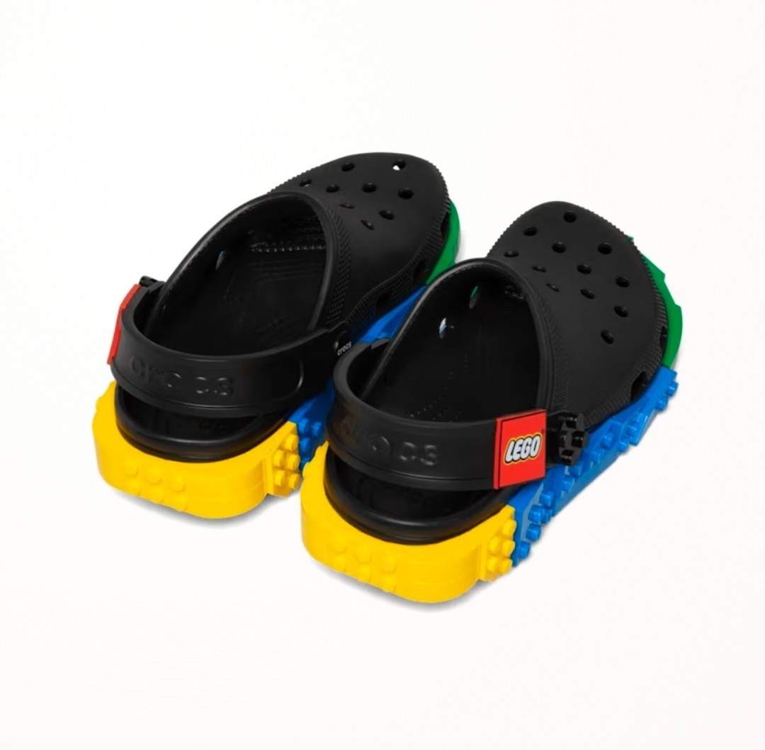 Crocs LEGO Creativity Clog 213811 Black Unisex Sandals Slippers