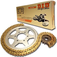 Zestaw łańcuchów DID aluminiowy 520ERT3 G&G Clip do TM EN 125, rok produkcji 2013